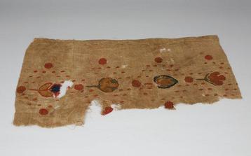 Égypte ancienne, copte Lin Fragment de textile (Sans Prix de
