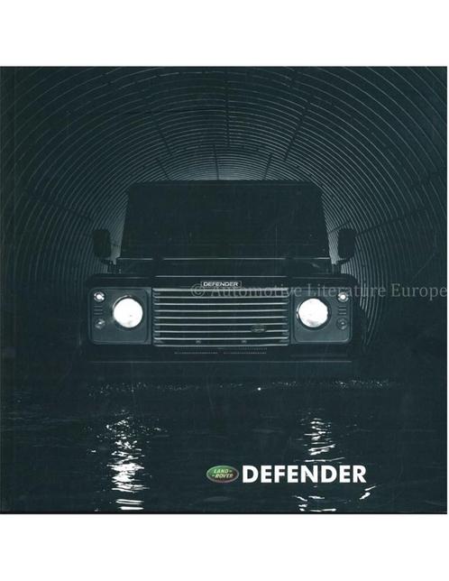 2003 LAND ROVER DEFENDER BROCHURE NEDERLANDS, Boeken, Auto's | Folders en Tijdschriften