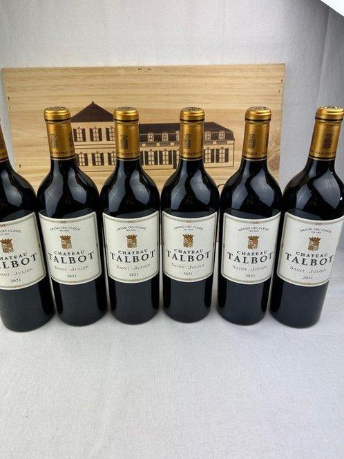 2021 Château Talbot - Bordeaux, Saint-Julien 4ème Grand Cru, Verzamelen, Wijnen
