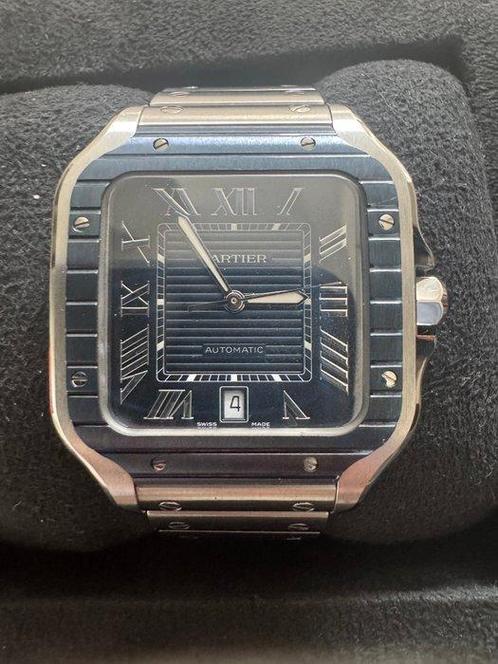 Cartier - Santos de Cartier - WSSA0048 - Homme - 2023, Handtassen en Accessoires, Horloges | Heren
