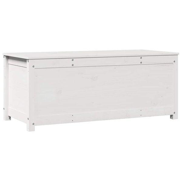 Opbergbox Wit Grenen 110cm | Retour Deal | -64%, Huis en Inrichting, Woonaccessoires | Kisten, 50 tot 100 cm, Nieuw, Grenenhout