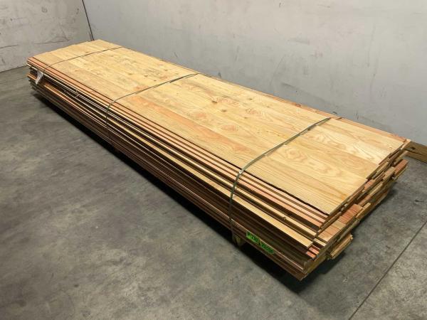 Veiling - 25x Douglas Zweeds rabat fijnbezaagd 400x20x2,6cm, Doe-het-zelf en Bouw, Hout en Planken, Nieuw