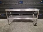 Etagère verwarmd | warmtebrug | 2 niveaus | 112 cm, Gebruikt