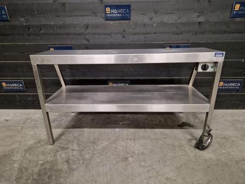 Etagère verwarmd | warmtebrug | 2 niveaus | 112 cm, Zakelijke goederen, Horeca | Meubilair en Inrichting, Gebruikt