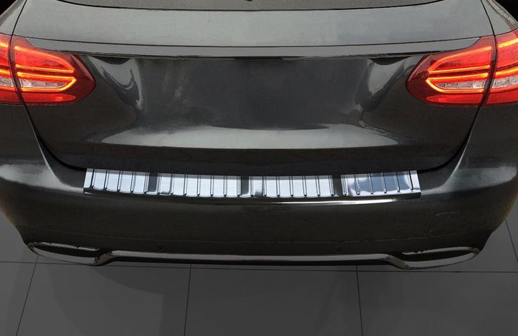 Achterbumperbeschermer | Mercedes C-Klasse W205 Estate 2014-, Auto diversen, Auto-accessoires, Nieuw, Verzenden