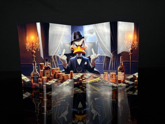 Mike Blackarts (XX) - The World is yours - Dagobert Duck, Antiek en Kunst, Kunst | Designobjecten