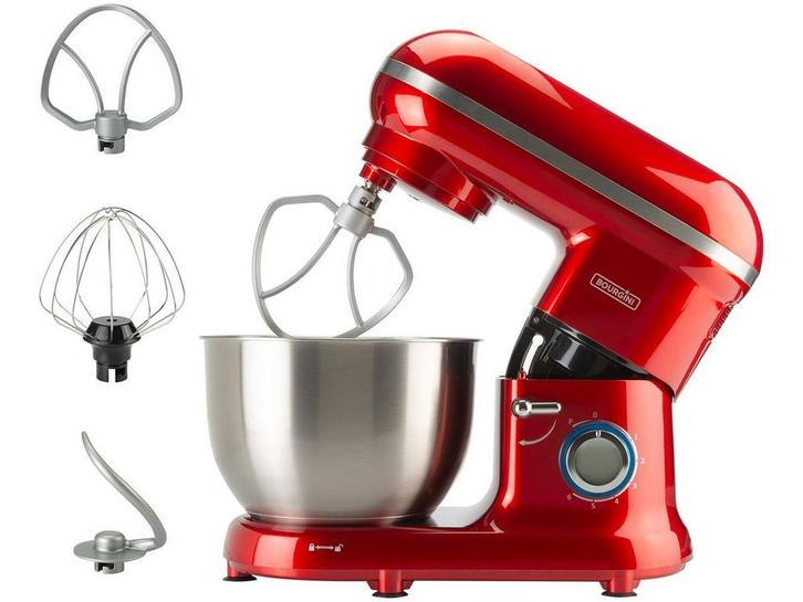 Bourgini Classic Kitchen Chef - Keukenmachine 1300W - 4.5L, Elektronische apparatuur, Keukenmixers, Zo goed als nieuw, Verzenden