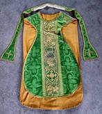 Prachtige antieke kazuifel - Textiel - 1850-1900