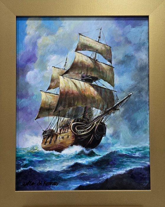 European School (XX) - NO RESERVE - Heading towards the, Antiek en Kunst, Kunst | Schilderijen | Klassiek