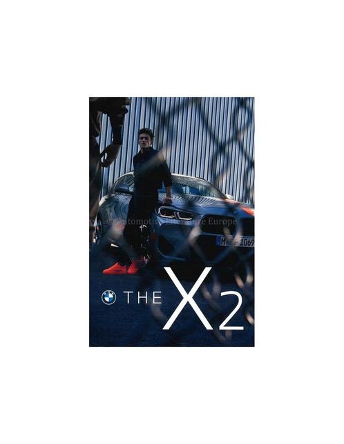 2020 BMW X2 BROCHURE FRANS, Boeken, Auto's | Folders en Tijdschriften