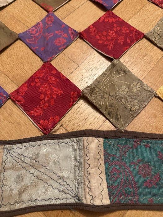 Oezbeekse patchwork wandkleed - Zijde - Oezbekistan - ca., Antiek en Kunst, Kunst | Niet-Westerse kunst