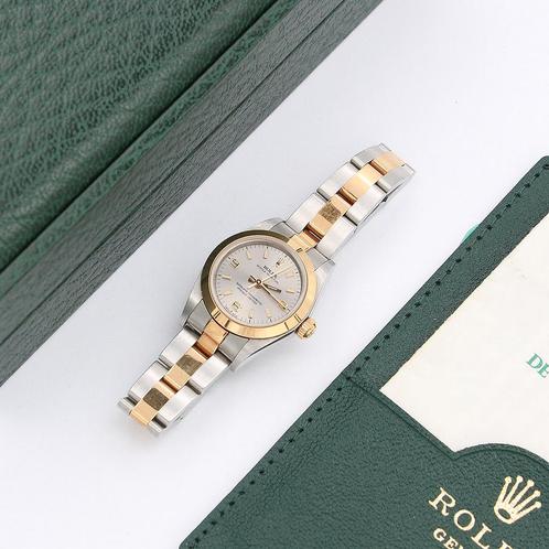 Rolex Oyster Perpetual 24 67183 uit 1990, Handtassen en Accessoires, Horloges | Dames, Verzenden