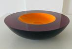George Broft Unique - Sculpture, “ PURPLE BOWL” - 6 cm -