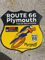 Route 66 Plymouth Roadrunner - Emaille bord - Emaille