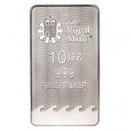 10 troy ounce - Zilver .999 - 10 oz Royal Mint Britannia 999