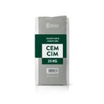 Cemcim grijs cement cem ii/b-m (l-v) 32,5 r 25kg - coeck -, Nieuw