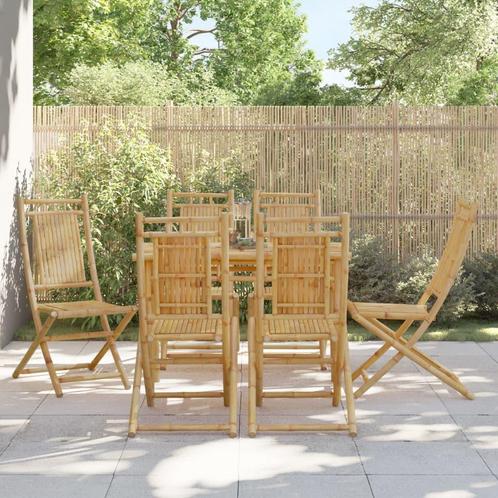 vidaXL Chaises pliables de jardin lot de 6 46x66x99 cm, Jardin & Terrasse, Ensembles de jardin, Neuf, Envoi