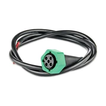 Kabel 5-Polige Bajonet Connector Groen Rechts 1 Meter beschikbaar voor biedingen