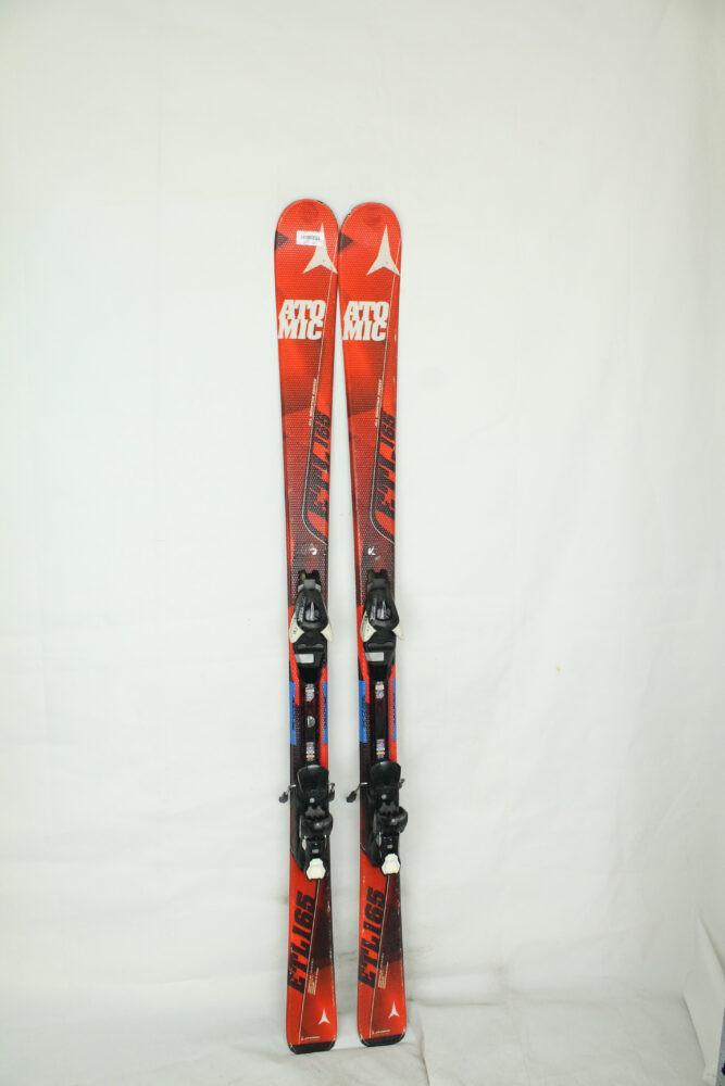 Refurbished - Ski - Atomic ETL Red - 165, Sport en Fitness, Skiën en Langlaufen, Ski, 160 tot 180 cm, Gebruikt, Atomic, Ski's