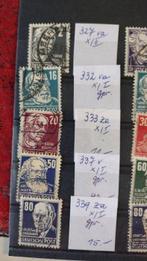 Duitsland 1952/1953 - DDR politiek - Specialist DDR all, Postzegels en Munten, Gestempeld