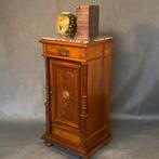 Kabinet - Hout, Marmer, Italiaans ambacht uit de, Antiek en Kunst