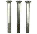 3 rvs bevestigingsbouten M6x70 voor AMI veiligheidsbeslag