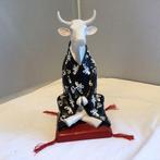 Jan Edlund - Beeld, Meditating Cow , Cow Parade - 17 cm -