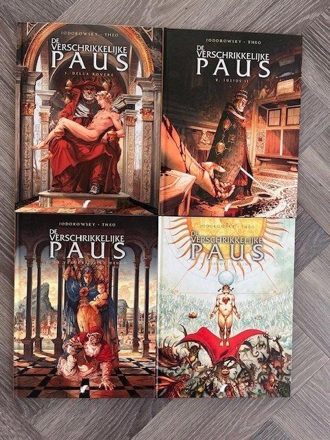 De verschrikkelijke Paus 1 t/m 4 - Complete reeks HC - 4, Boeken, Stripverhalen
