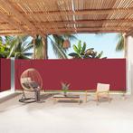 vidaXL Windscherm uittrekbaar 180x1000 cm rood, Verzenden, Nieuw