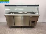 RVS Combisteel Saladette 3 Deuren 179,5 cm 230V Horeca, Ophalen of Verzenden, Nieuw in verpakking