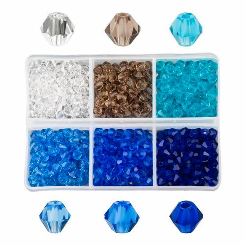 Fako Bijoux® - DIY Kralen Set - Glas Kralen Facet Geslepen -, Hobby & Loisirs créatifs, Fabrication de Perles & Bijoux, Envoi