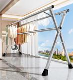 Wasrek - Droogrek - Inklapbaar - Staand - Zilver - Joybos®, Verzenden, Nieuw