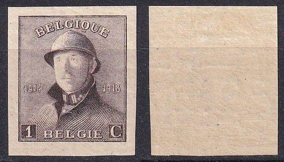 België 1919/1920 - ONGETAND volledige serie Koning Albert I, Postzegels en Munten, Postzegels | Europa | België