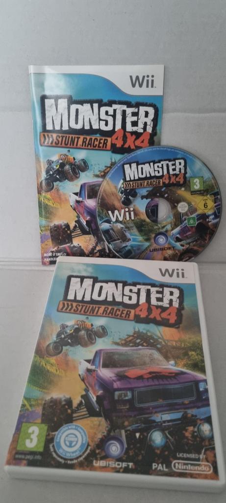 Monster Stunt Racer 4x4 Nintendo Wii, Consoles de jeu & Jeux vidéo, Jeux | Nintendo Wii, Enlèvement ou Envoi