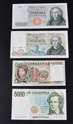 Italië. - 4 x 5.000 Lire 1964-1992  (Zonder Minimumprijs), Postzegels en Munten
