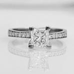 Verlovingsring Witgoud Diamant  (Natuurlijk) - Diamant, Handtassen en Accessoires