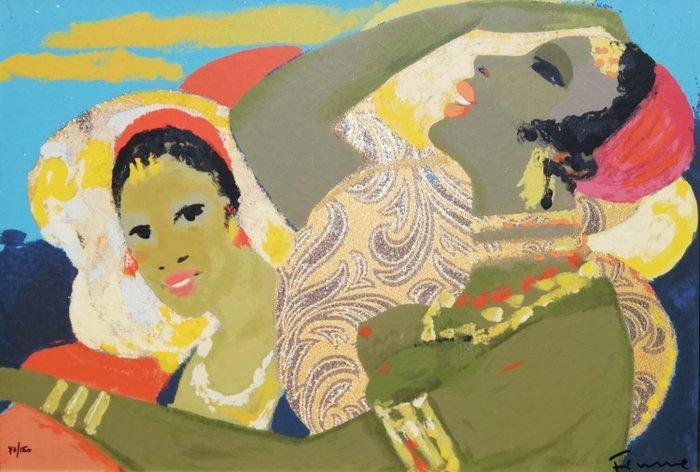 Salvatore Fiume (1915-1997) - Senza Titolo, Antiek en Kunst, Antiek | Overige Antiek