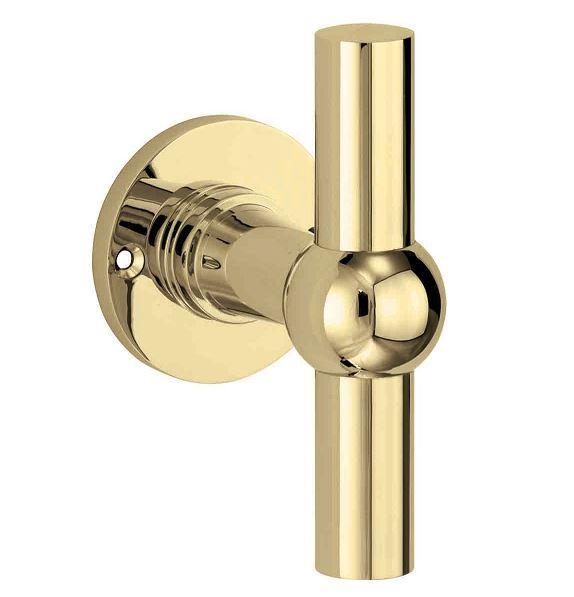 Voordeurknop Chemin de Fer messing ongelakt, Bricolage & Construction, Serrurerie de bâtiment & Dispositif de fermeture