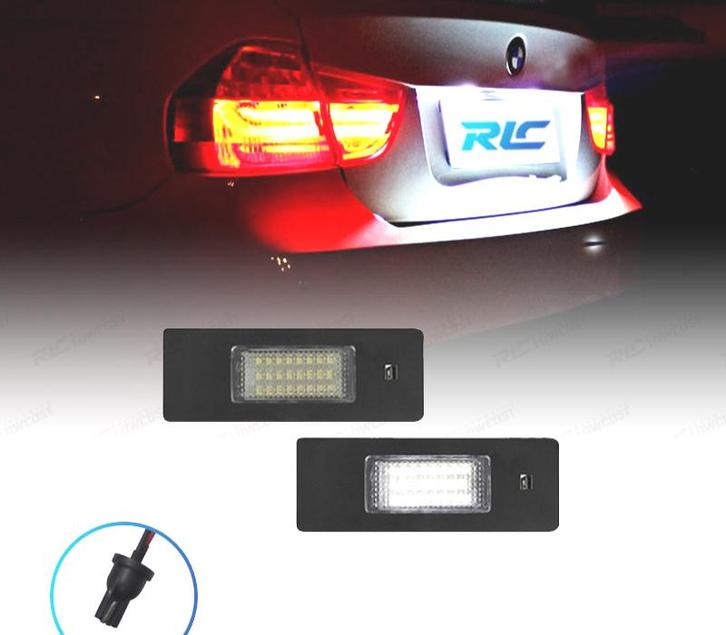 Éclairage Plaque D´immatriculation Led Pour Bmw Z4 E85 Roads, Auto-onderdelen, Verlichting, Verzenden