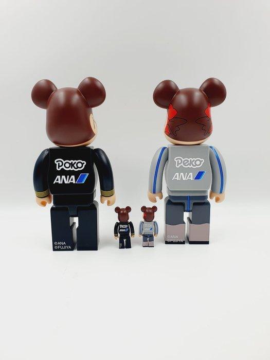 Be@rbrick Medicom Toy - ANA Japan x Original Poco-chan &, Antiek en Kunst, Kunst | Designobjecten