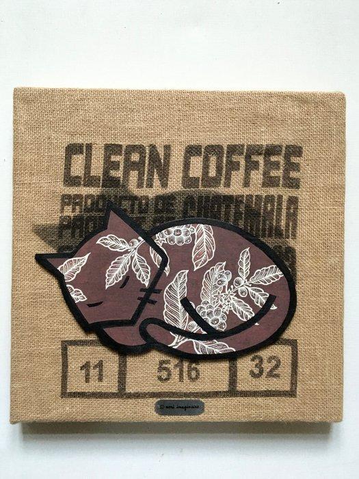 Ami imaginaire - Chapuccino, Antiquités & Art, Art | Peinture | Moderne