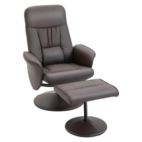 2-delige Fauteuilset, Fauteuil Met Voetenbank, Relaxfauteuil, Huis en Inrichting, Fauteuils, Verzenden