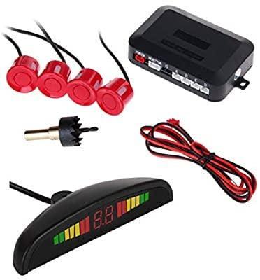 Parkeersensoren parkeer sensoren auto achter inbouw LED sche, Auto diversen, Auto-accessoires, Nieuw, Verzenden