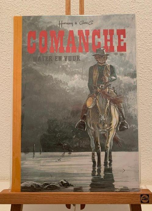 Comanche 4 - Water en vuur -  Luxe hardcover met linnen rug, Boeken, Stripverhalen
