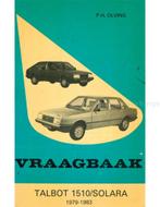 1979-1983 TALBOT 1510 | SOLARA VRAAGBAAK NEDERLANDS