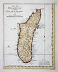 Afrika, Madagascar; Jacques Nicolas Bellin - Isle Madagascar