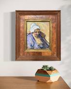 Hans von Bartels (1856-1913) - Katwijk Fisherwoman around, Antiek en Kunst, Kunst | Schilderijen | Klassiek