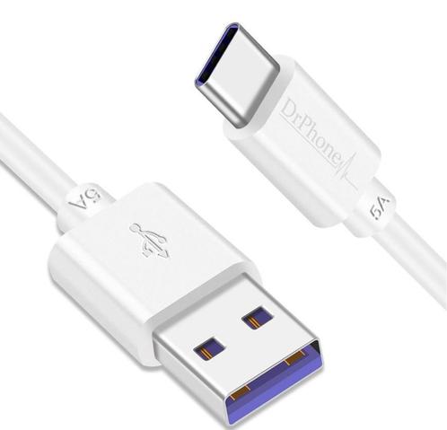 DrPhone SC1 - USB-C SuperCharge Kabel - Voor Huawei/Xiaomi -, Informatique & Logiciels, Pc & Câble réseau, Envoi