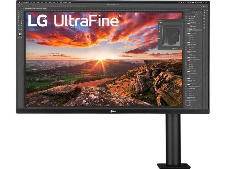 LG Ergo 32UN880 - 4K IPS Monitor - USB-C 60W - 32 Inch, Computers en Software, Monitoren, Zo goed als nieuw, Verzenden