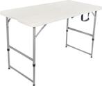 2dekans | BRASQ Vouwtafel Wit - 120x60x74cm - Campingtafel -, Ophalen of Verzenden, Nieuw